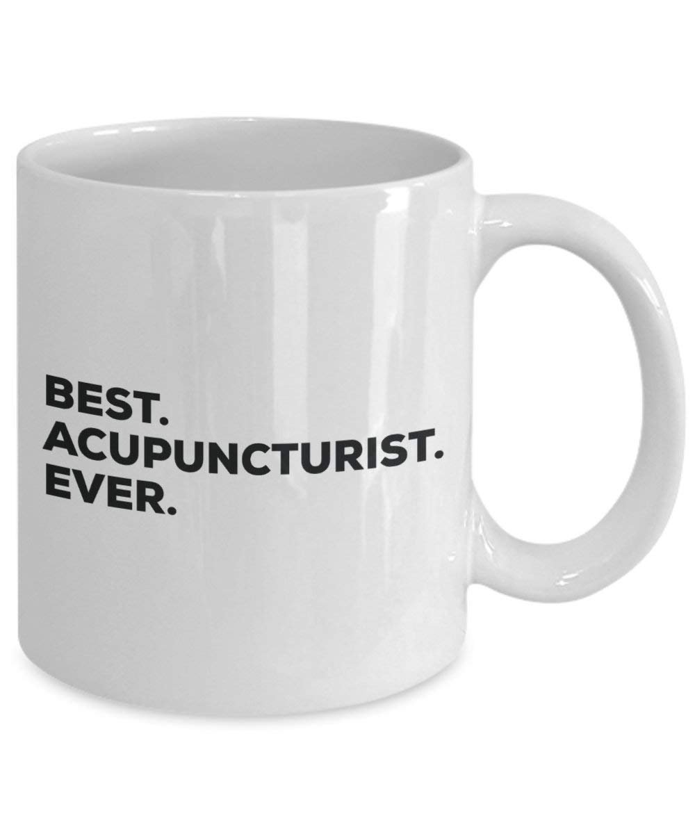 Best Acupuncturist Ever Tasse – Funny Coffee Cup – Thank You Anerkennung für Weihnachten Geburtstag Urlaub Einzigartiges Geschenk Ideen