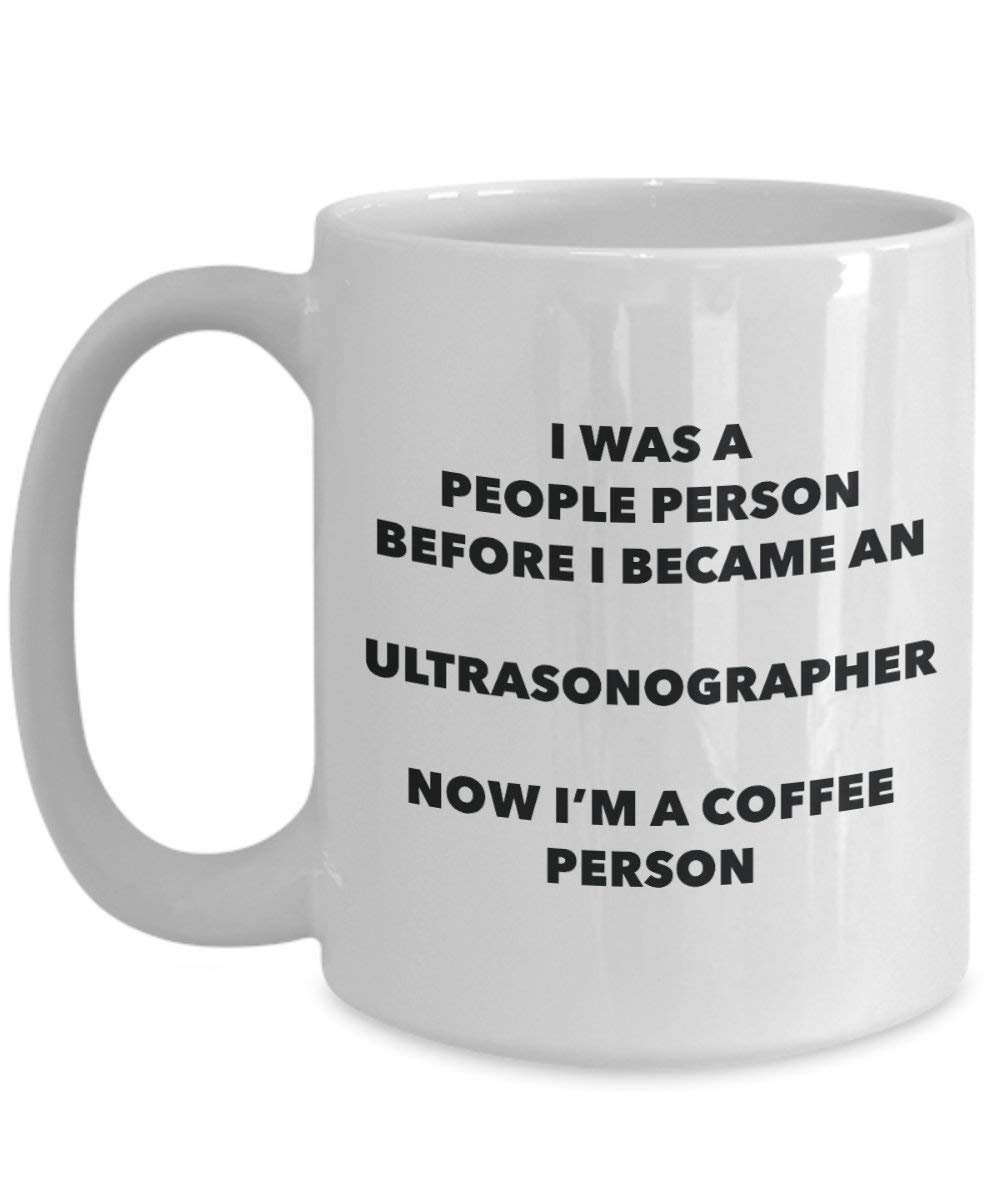 ultrasonographer Kaffee Person Tasse – Funny Tee Kakao-Tasse – Geburtstag Weihnachten Kaffee Lover Cute Gag Geschenke Idee