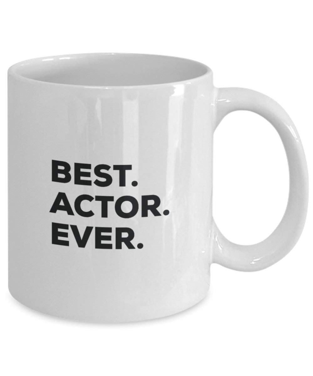 Best Actor Ever Mug - Funny Coffee Cup -Thank You Appreciation For Christmas Birthday Holiday Unique Gift Ideas