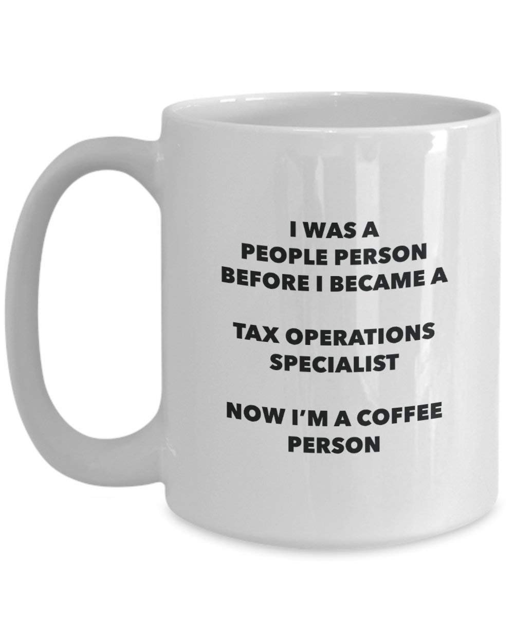Imposta Operations Specialist cacao persona – Tazza da tè caffè tazza – Birthday Christmas Coffee Lover cute GAG regalo idea 11oz Infradito colorati estivi, con finte perline