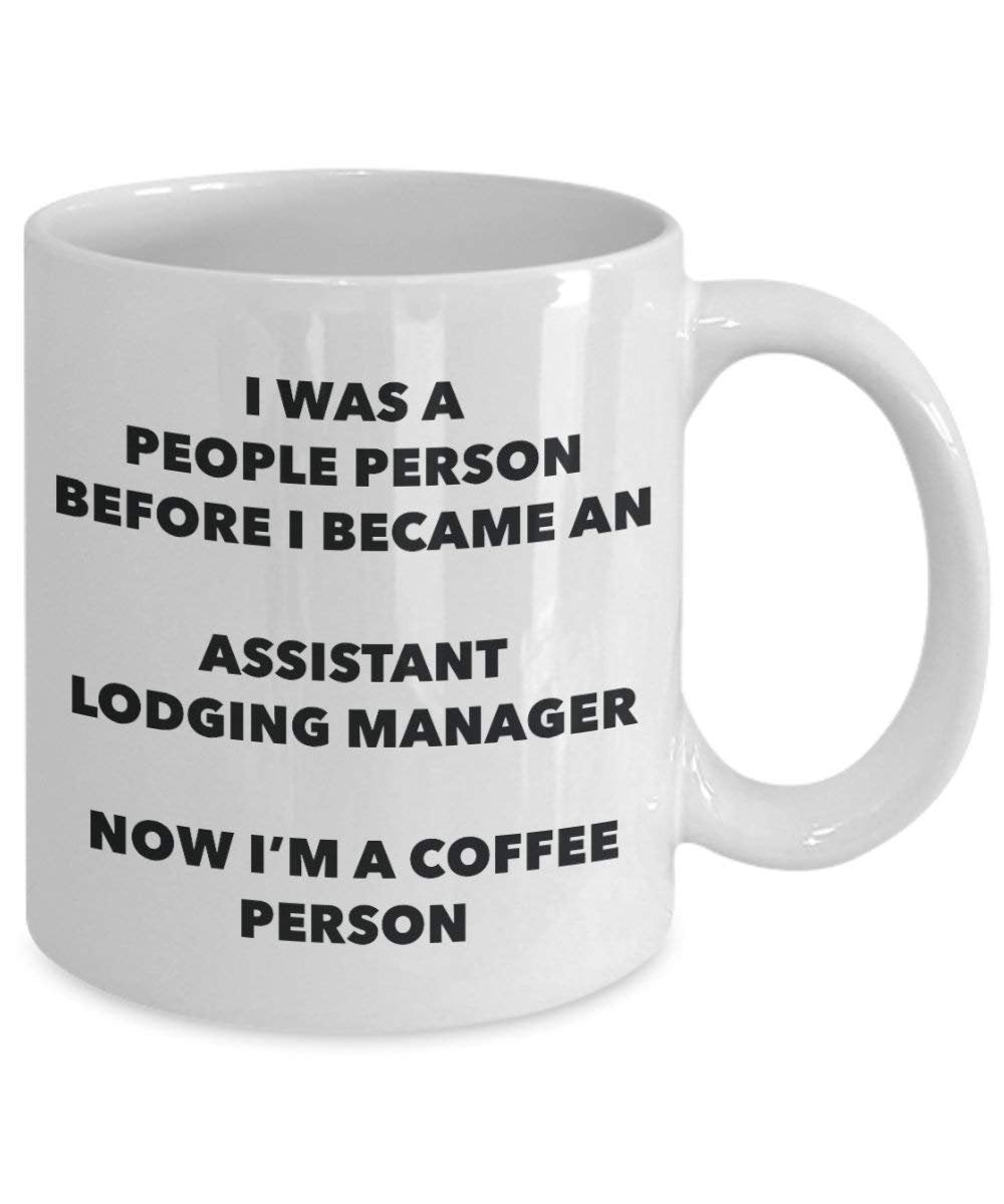 Assistant Lodging Manager Coffee Person Mug - Funny Tea Cocoa Cup - Birthday Christmas Coffee Lover Cute Gag Gifts Idea