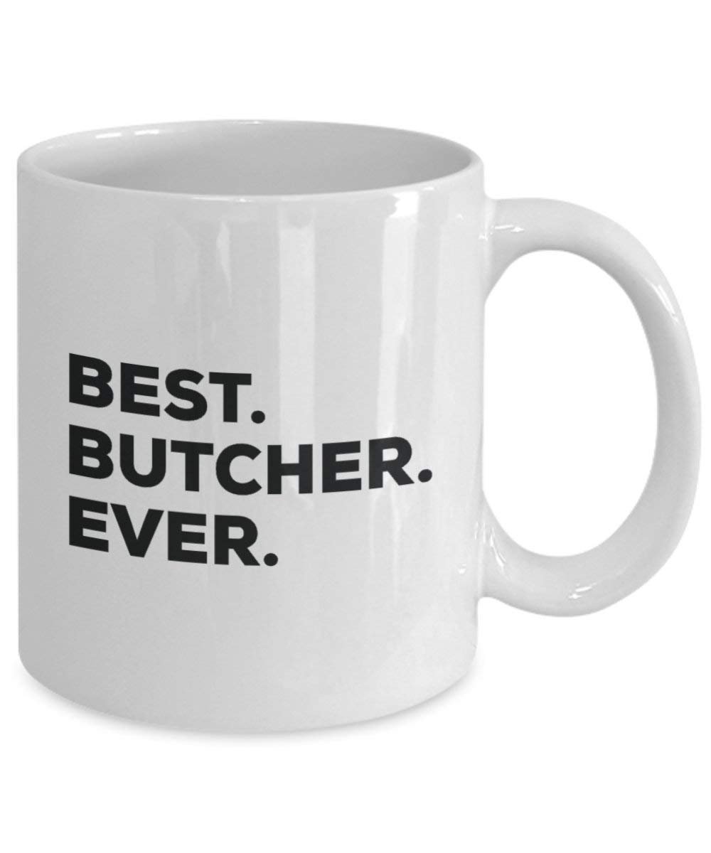 Best Butcher Ever Tasse – Funny Coffee Cup – Thank You Anerkennung für Weihnachten Geburtstag Urlaub Einzigartiges Geschenk Ideen