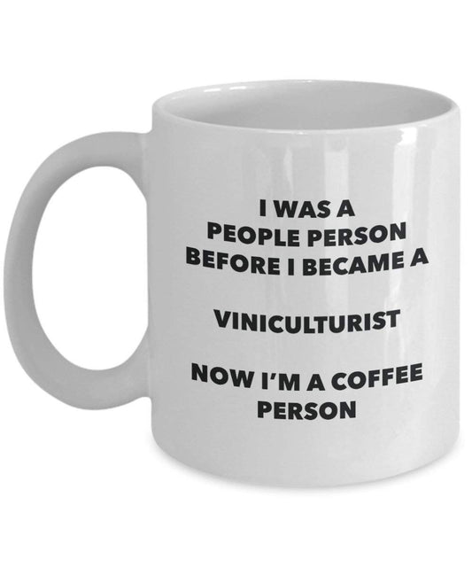 Viniculturist Coffee Person Mug - Funny Tea Cocoa Cup - Birthday Christmas Coffee Lover Cute Gag Gifts Idea