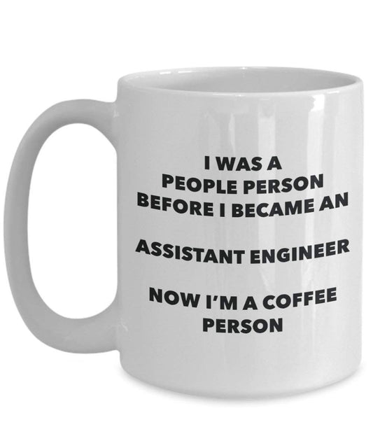 ASSISTANT Engineer Kaffee Person Tasse – Funny Tee Kakao-Tasse – Geburtstag Weihnachten Kaffee Lover Cute Gag Geschenke Idee