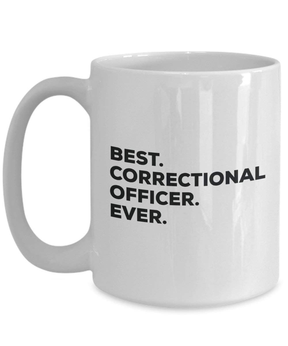 Best strafvollzugsanstalten Officer Ever Tasse, Funny Coffee Cup – Thank You Anerkennung für Weihnachten Geburtstag Urlaub Einzigartiges Geschenk Ideen