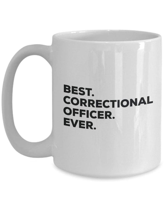 Best strafvollzugsanstalten Officer Ever Tasse, Funny Coffee Cup – Thank You Anerkennung für Weihnachten Geburtstag Urlaub Einzigartiges Geschenk Ideen