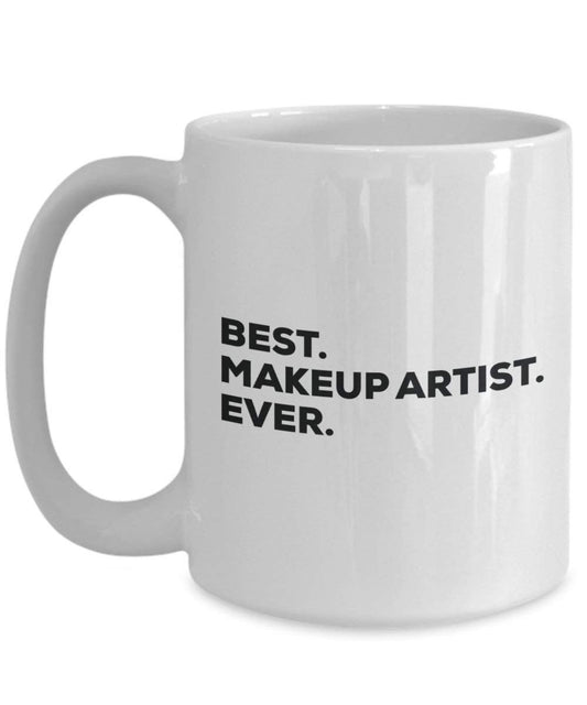 Best makeup artist Ever mug – Funny Coffee Cup – Thank You Appreciation idee regalo per Natale festa di compleanno unico 15oz Infradito colorati estivi, con finte perline