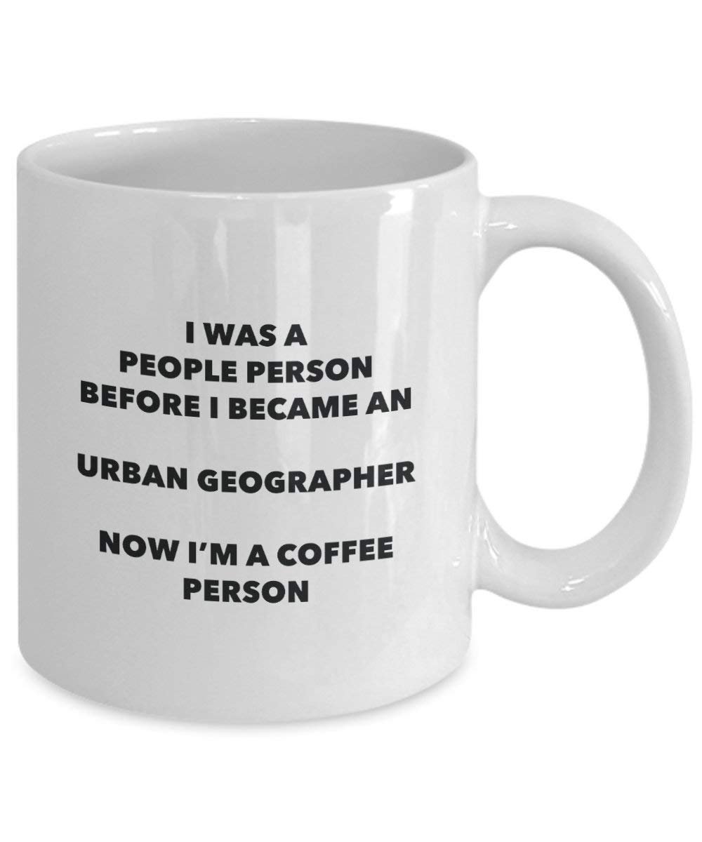 Urban Géographe personne à café Mug Tasse à thé de cacao – rigolo – Anniversaire de Noël amateur de café mignon Gag Gifts Idée 15oz blanc