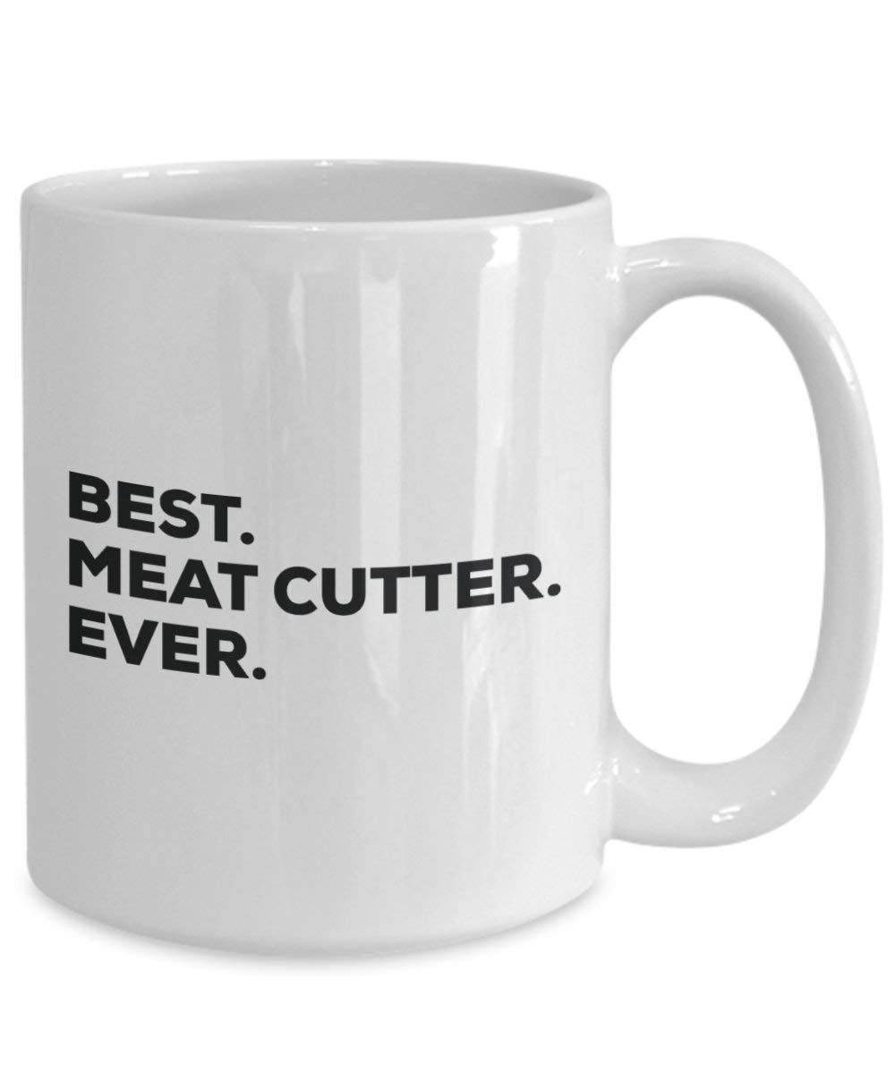 Best Meat Cutter ever Mug - Funny Coffee Cup -Thank You Appreciation For Christmas Birthday Holiday Unique Gift Ideas