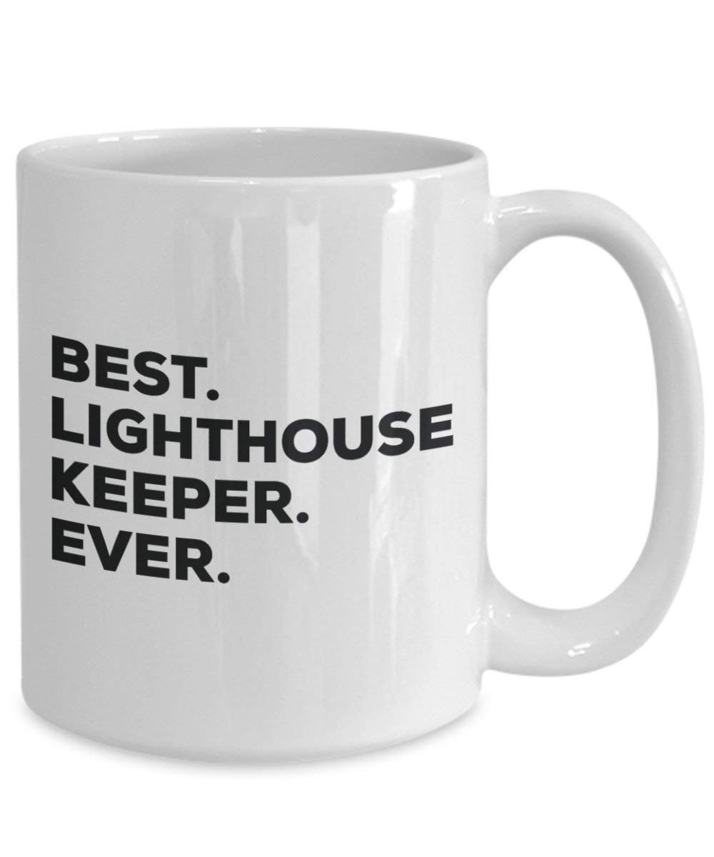 Best Lighthouse Keeper Ever Mug - Funny Coffee Cup -Thank You Appreciation for Christmas Birthday Holiday Unique Gift Ideas