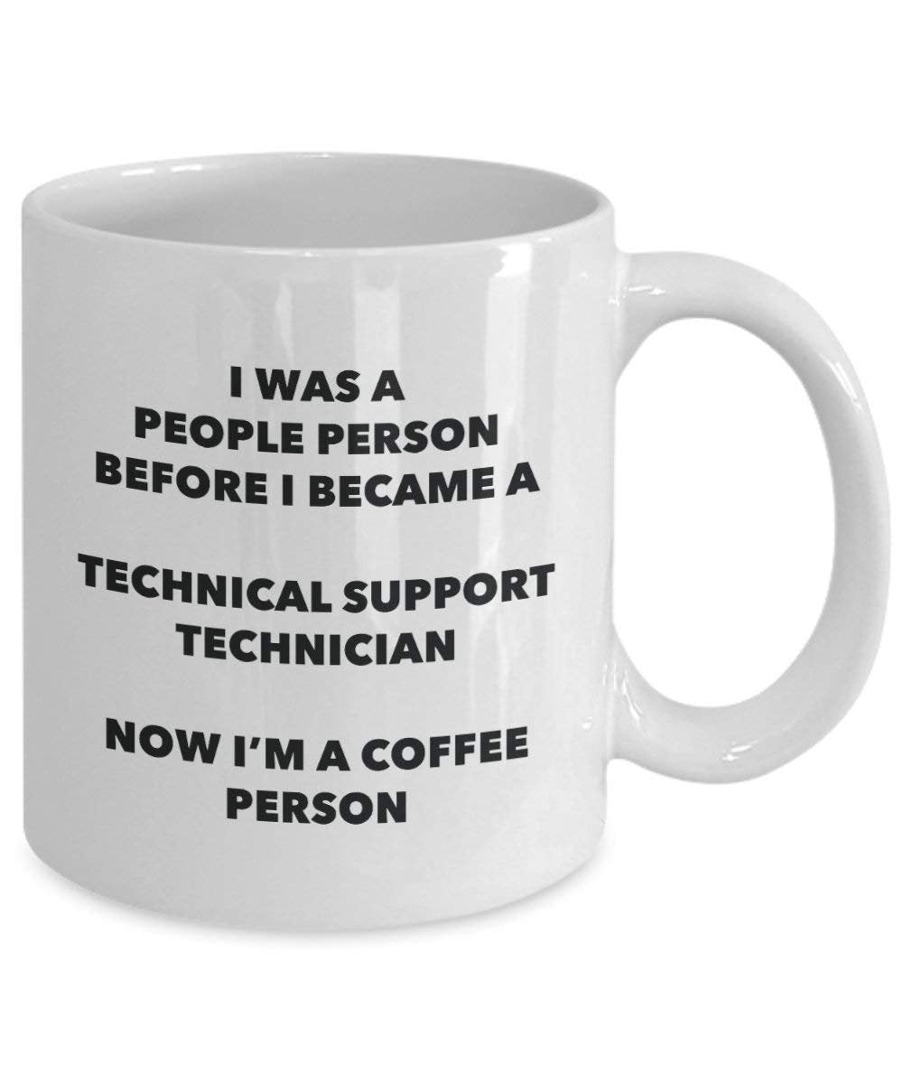 Technical Support Technician Coffee Person Mug - Funny Tea Cocoa Cup - Birthday Christmas Coffee Lover Cute Gag Gifts Idea
