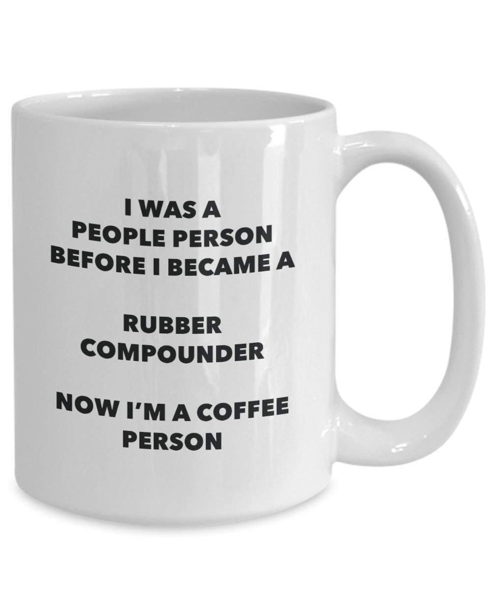 Gomma Compounder cacao persona – Tazza da tè caffè tazza – Birthday Christmas Coffee Lover cute GAG regalo idea 11oz Infradito colorati estivi, con finte perline