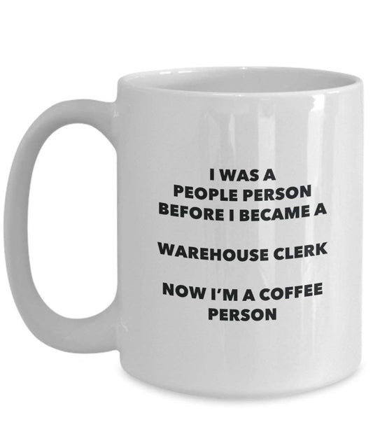 Warehouse Clerk Coffee Person Mug - Funny Tea Cocoa Cup - Birthday Christmas Coffee Lover Cute Gag Gifts Idea