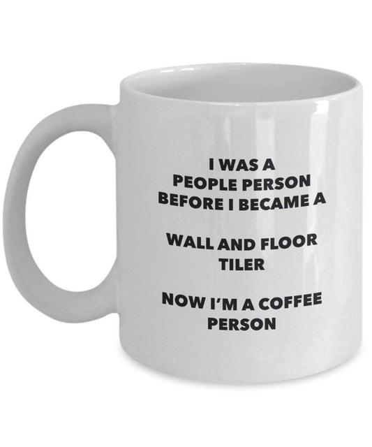 Wall And Floor Tiler Coffee Person Mug - Funny Tea Cocoa Cup - Birthday Christmas Coffee Lover Cute Gag Gifts Idea
