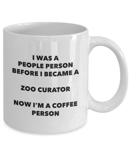 Zoo Curator Coffee Person Mug - Funny Tea Cocoa Cup - Birthday Christmas Coffee Lover Cute Gag Gifts Idea