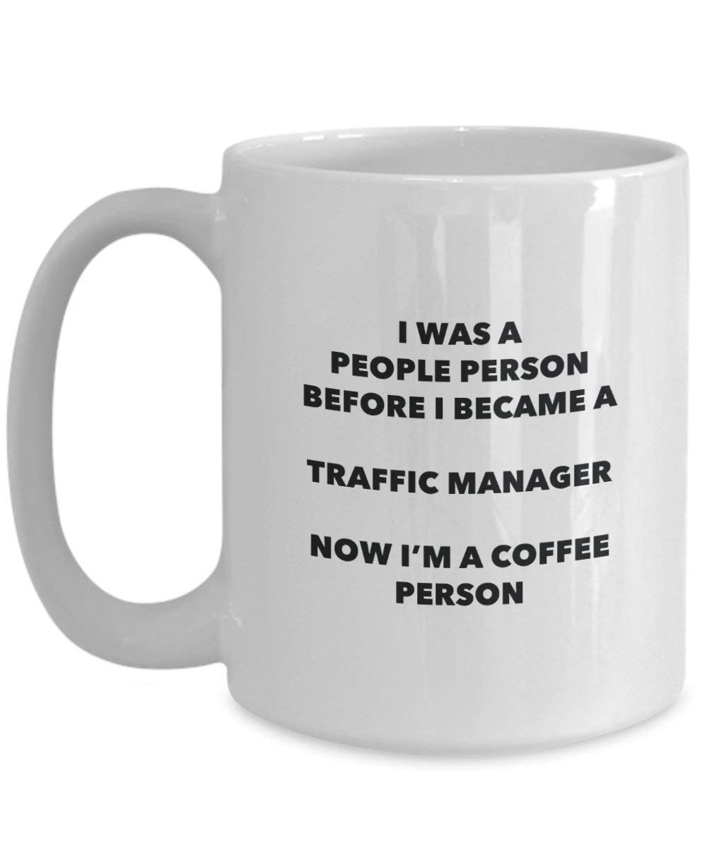 Traffic Manager Coffee Person Mug - Funny Tea Cocoa Cup - Birthday Christmas Coffee Lover Cute Gag Gifts Idea