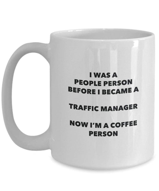 Traffic Manager Coffee Person Mug - Funny Tea Cocoa Cup - Birthday Christmas Coffee Lover Cute Gag Gifts Idea
