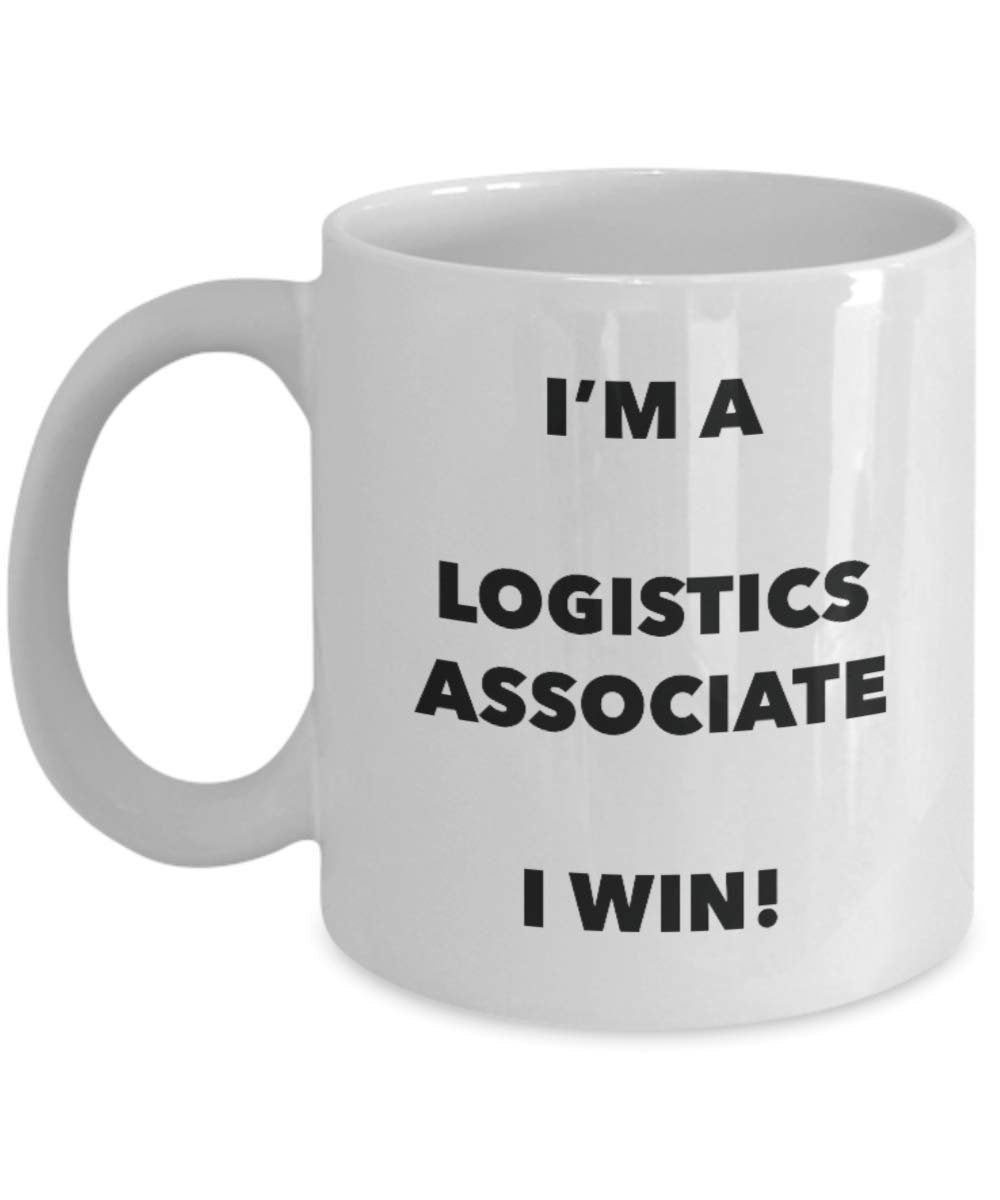 I'm a Logistics Associate Mug I win - Funny Coffee Cup - Novelty Birthday Christmas Gag Gifts Idea