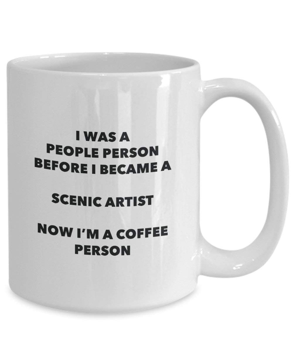 Scenic Künstler Kaffee Person Tasse – Funny Tee Kakao-Tasse – Geburtstag Weihnachten Kaffee Lover Cute Gag Geschenke Idee