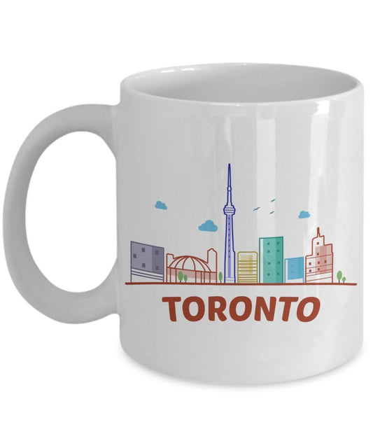 Toronto Mug - Funny Tea Hot Cocoa Coffee Cup - Novelty Birthday Christmas Anniversary Gag Gifts Idea