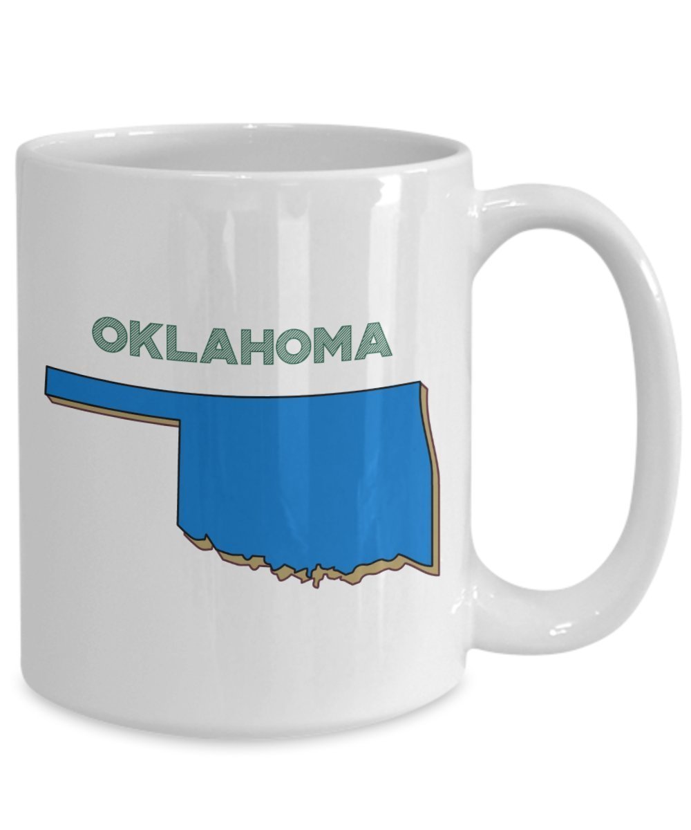 Oklahoma Travel Mug - Funny Tea Hot Cocoa Coffee Cup - Novelty Birthday Christmas Anniversary Gag Gifts Idea