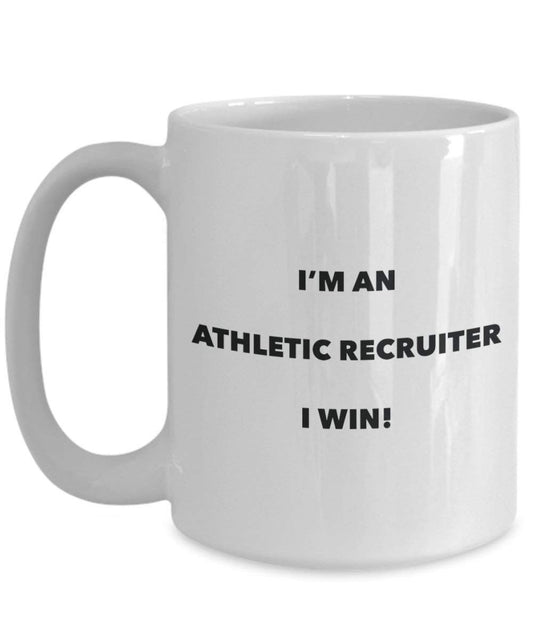 Athletic Private arbeitsvermittlung Tasse – Ich bin ein Athletic Private arbeitsvermittlung I Win. – Funny Kaffeetasse – Neuheit Geburtstag Weihnachten Gag Geschenke Idee