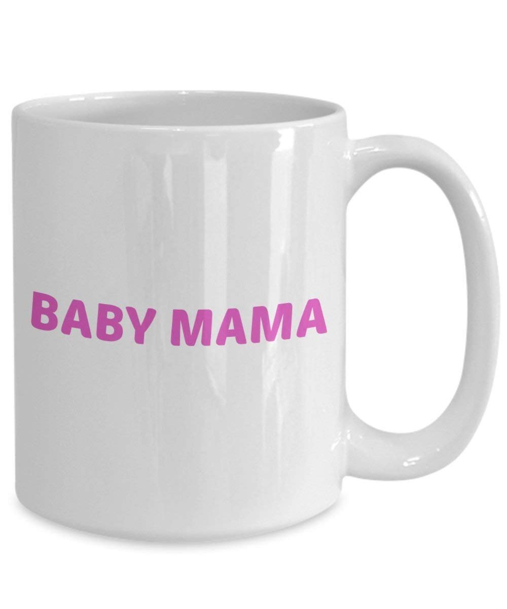 Baby Momma Kaffee Tasse – Funny Tee Hot Cocoa Kaffeetasse – Neuheit Geburtstag Weihnachten Jahrestag Gag Geschenke Idee