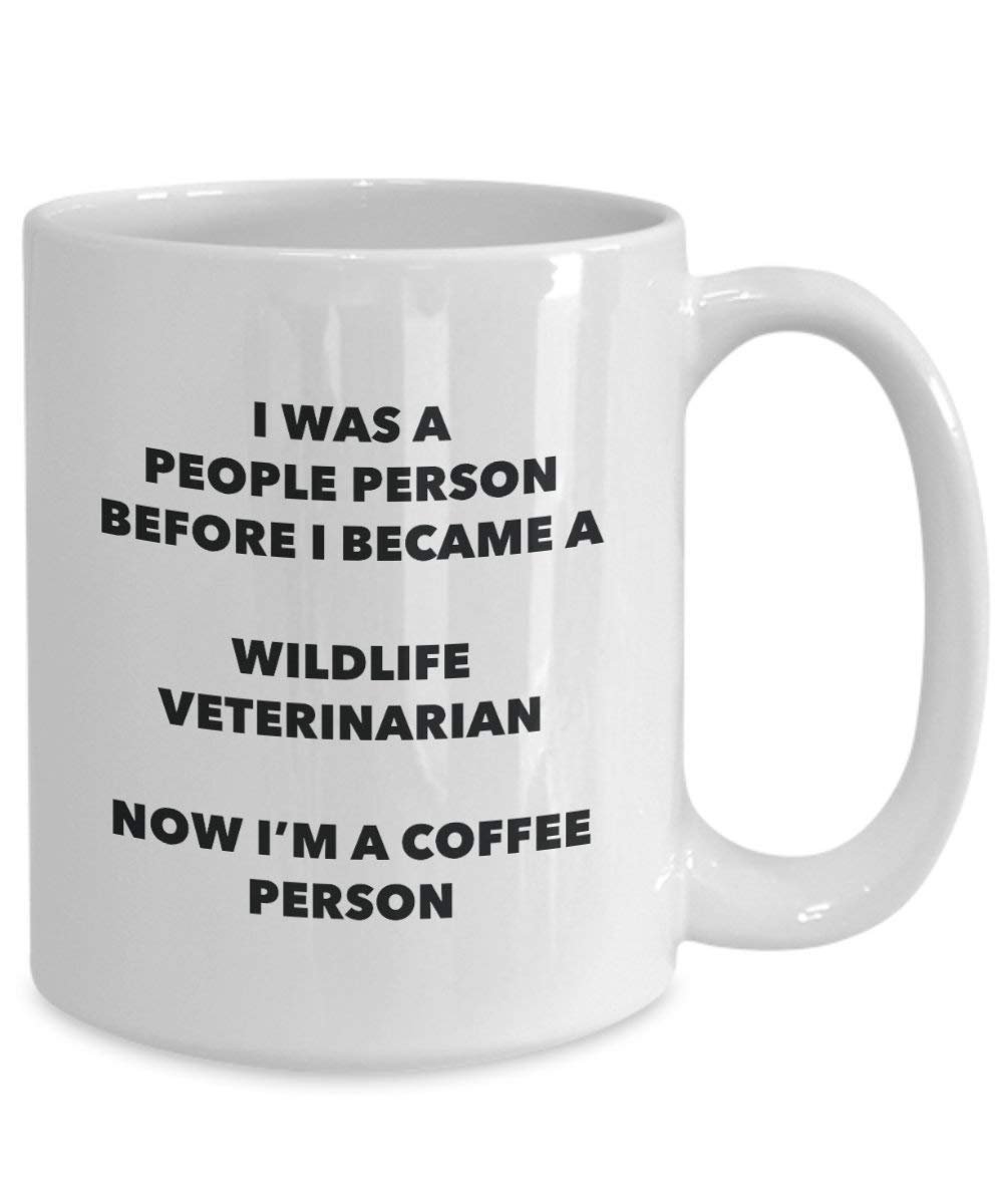 Wildlife Veterinarian Coffee Person Mug - Funny Tea Cocoa Cup - Birthday Christmas Coffee Lover Cute Gag Gifts Idea