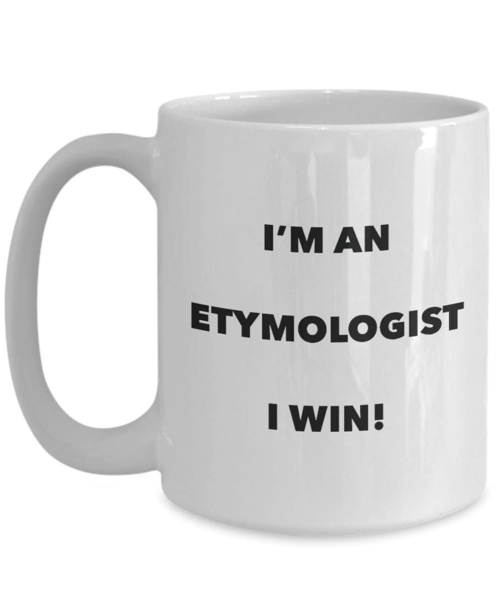 I' m An Etymologist tazza i Win – Funny Coffee Cup – novelty Birthday Christmas GAG regalo idea 11oz Infradito colorati estivi, con finte perline