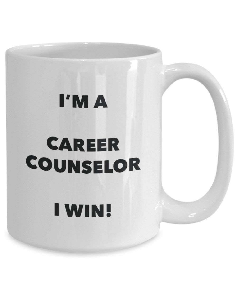 carriera di carriera Counselor mug – I' m A Counselor i Win. – Funny Coffee Cup – Birthday Christmas Gifts idea 15oz Infradito colorati estivi, con finte perline