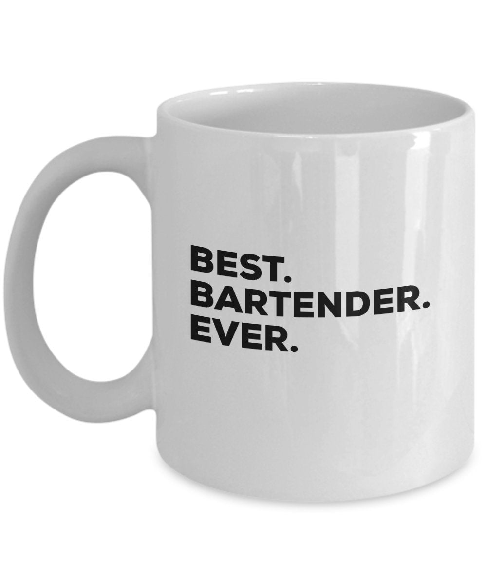 Kaffeebecher mit Aufschrift „Best Bartender Gifts for Women Men – Lustiges Geschenk – Bartending – Bar Coffee Cup