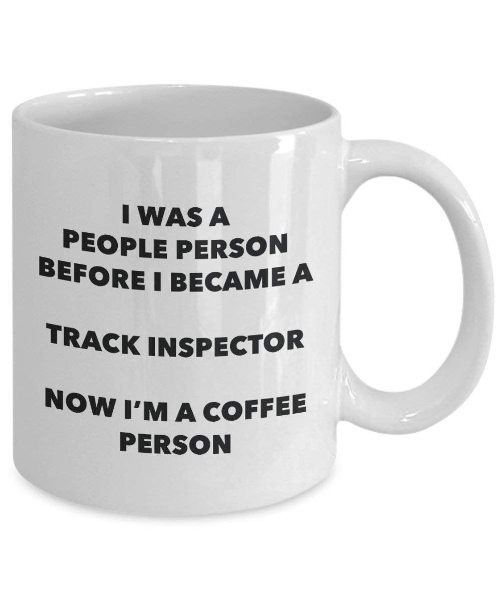 Suivez l'Inspecteur personne à café Mug Tasse à thé de cacao – rigolo – Anniversaire de Noël amateur de café mignon Gag Gifts Idée 15oz blanc