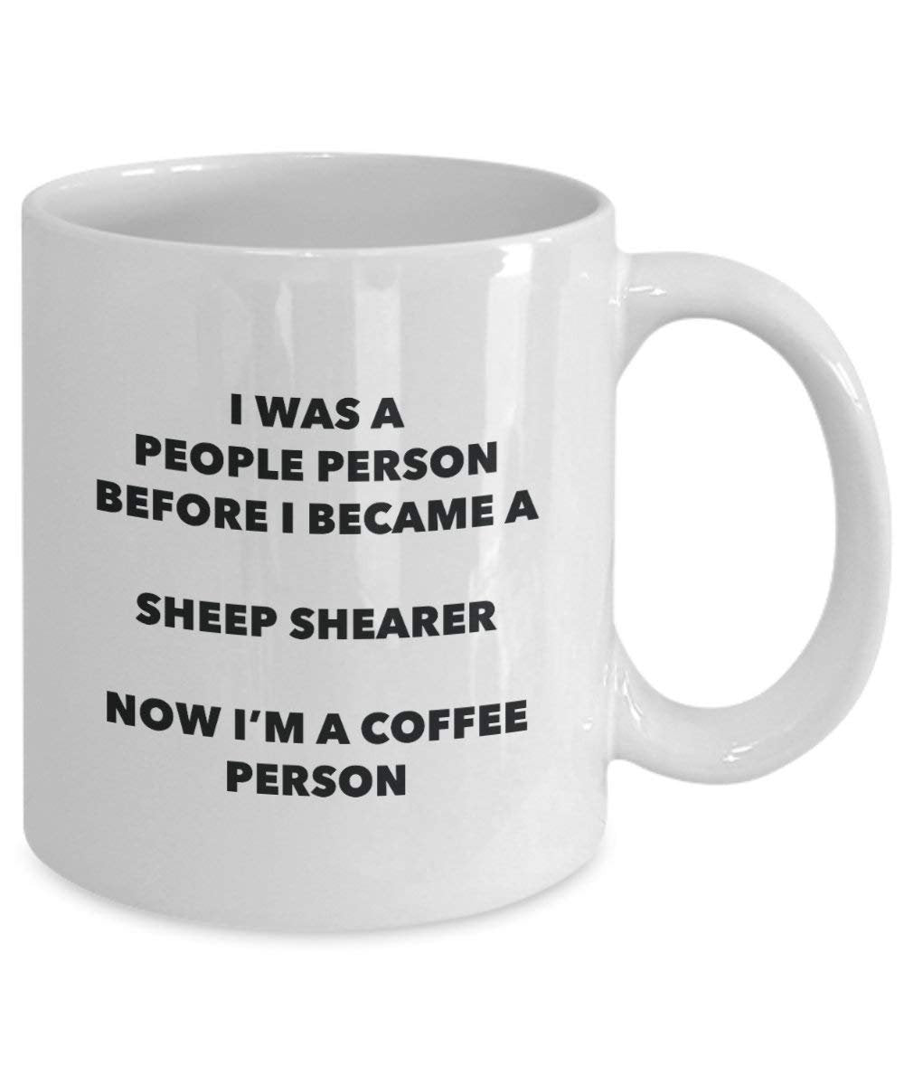 Schaf Shearer Kaffee Person Tasse – Funny Tee Kakao-Tasse – Geburtstag Weihnachten Kaffee Lover Cute Gag Geschenke Idee