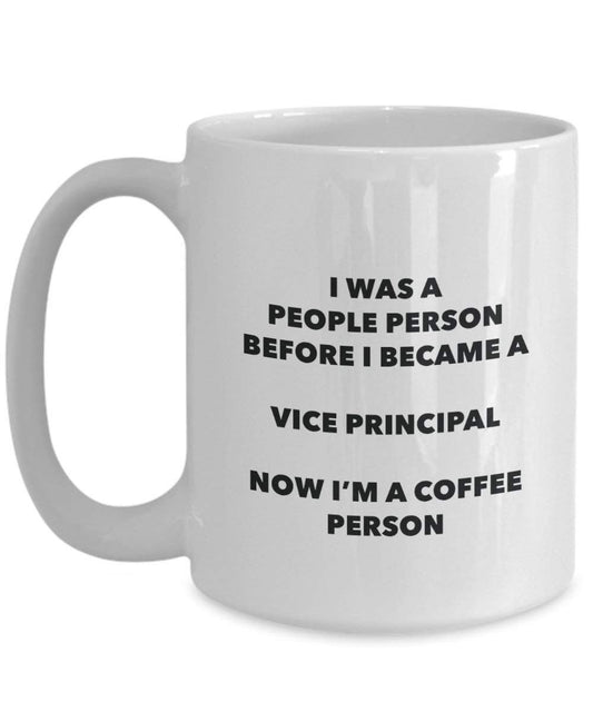 Vice Principal Coffee Person Mug - Funny Tea Cocoa Cup - Birthday Christmas Coffee Lover Cute Gag Gifts Idea