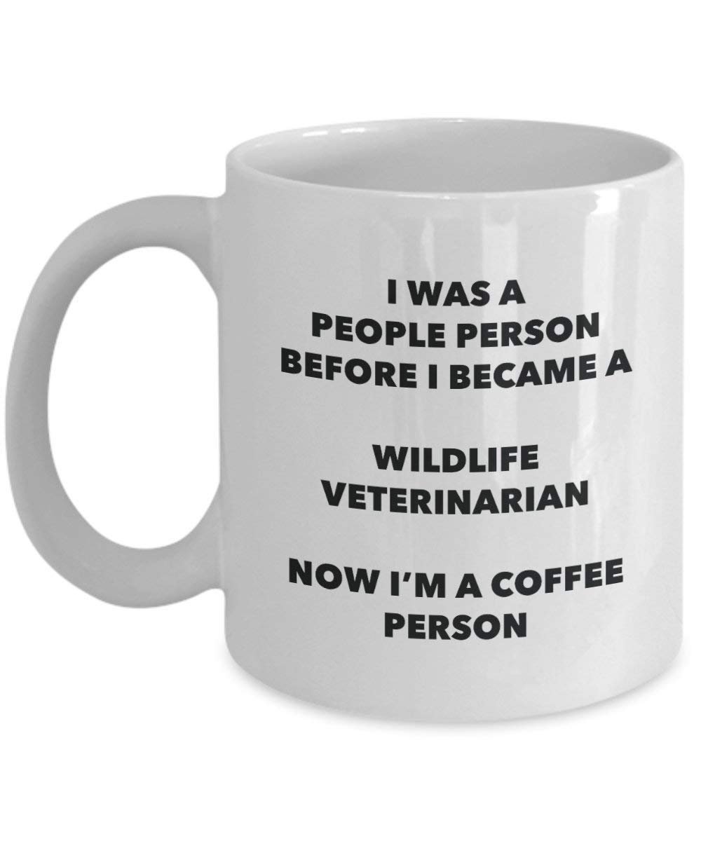 Wildlife Veterinarian Coffee Person Mug - Funny Tea Cocoa Cup - Birthday Christmas Coffee Lover Cute Gag Gifts Idea