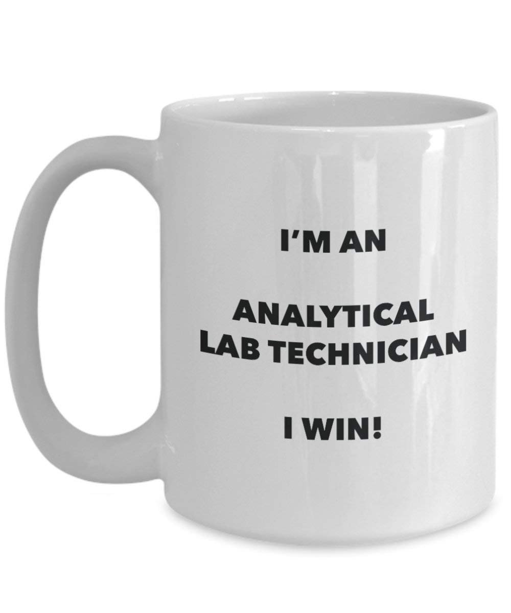 analytical Lab Technician Tasse – Ich bin ein analytical Lab Techniker I Win. – Funny Kaffeetasse – Neuheit Geburtstag Weihnachten Gag Geschenke Idee