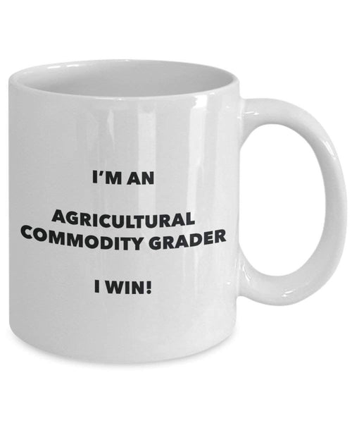 Landwirtschaftliche Ware Grader Tasse – Ich bin ein Schauspieler I Win. – Funny Kaffeetasse – Neuheit Geburtstag Weihnachten Gag Geschenke Idee 11oz weiß