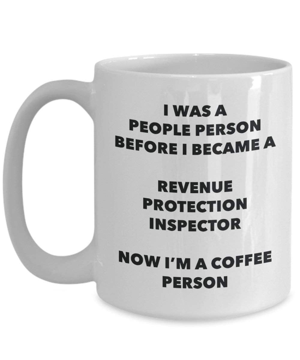 Revenue Protection Inspector Coffee Person Mug - Funny Tea Cocoa Cup - Birthday Christmas Coffee Lover Cute Gag Gifts Idea