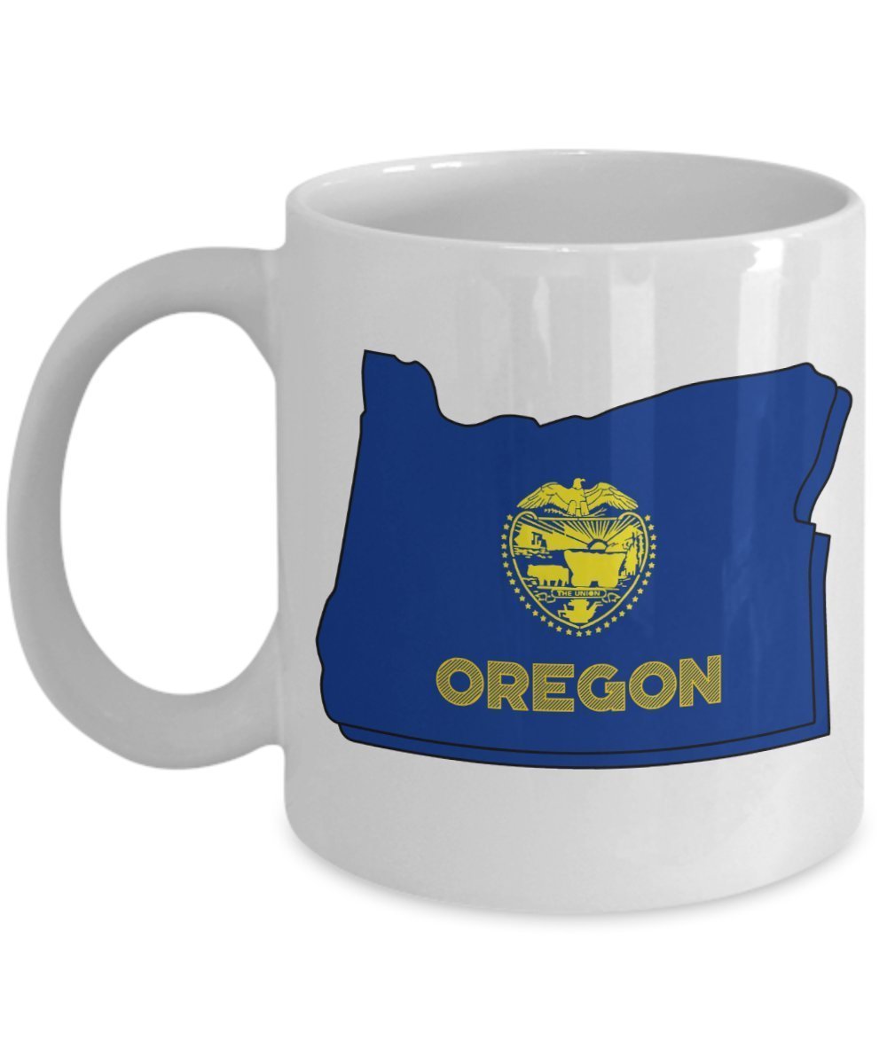 Oregon Tasse – Lustige Teetasse für heiße Kakao-Kaffeetasse – Neuheit Geburtstag Weihnachten Jahrestag Gag Geschenk Idee