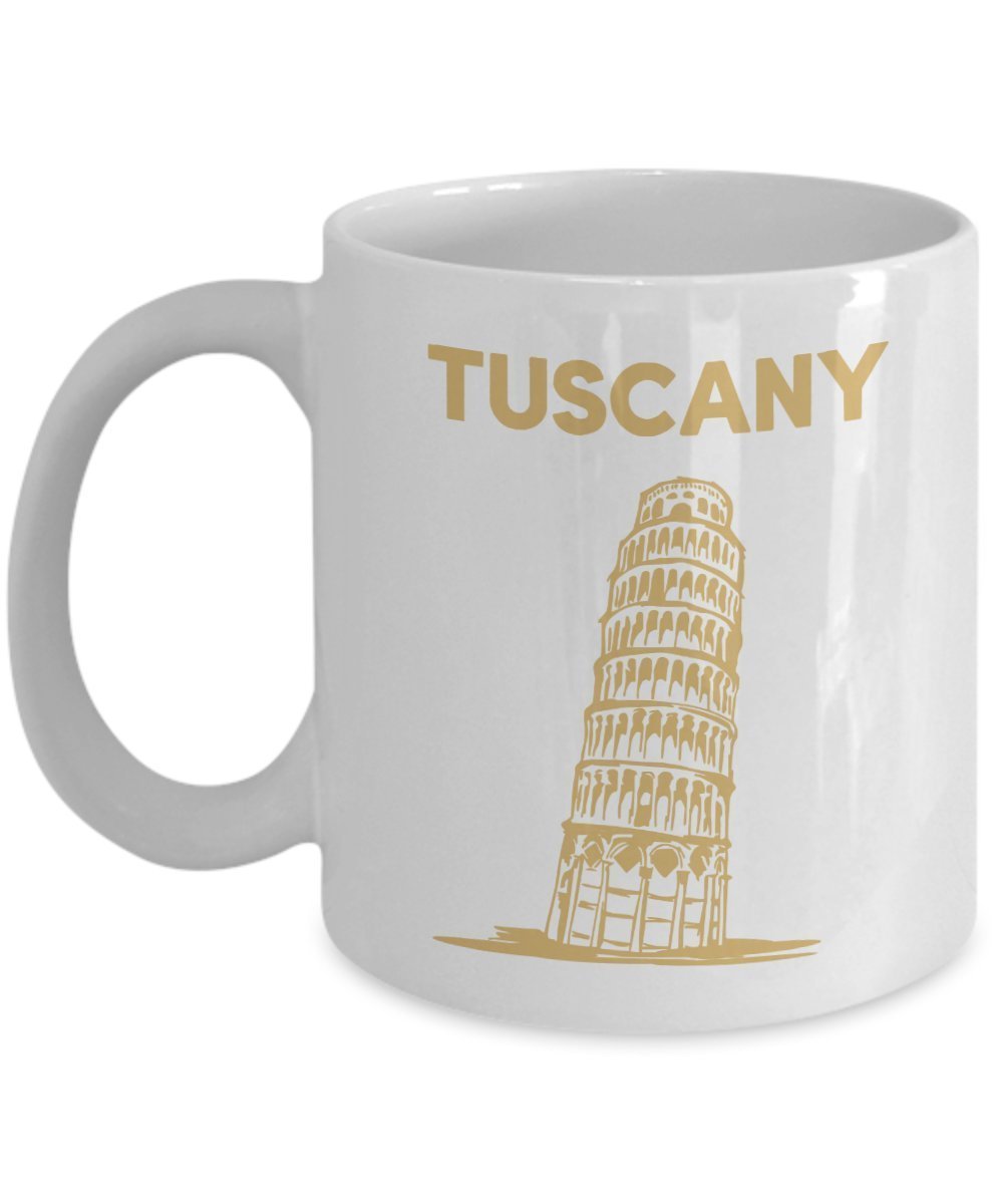 Tasse, Motiv Toskana, lustige Tee, Kakao, Kaffeetasse – Neuheit Geburtstag Weihnachten Jahrestag Gag Geschenkidee