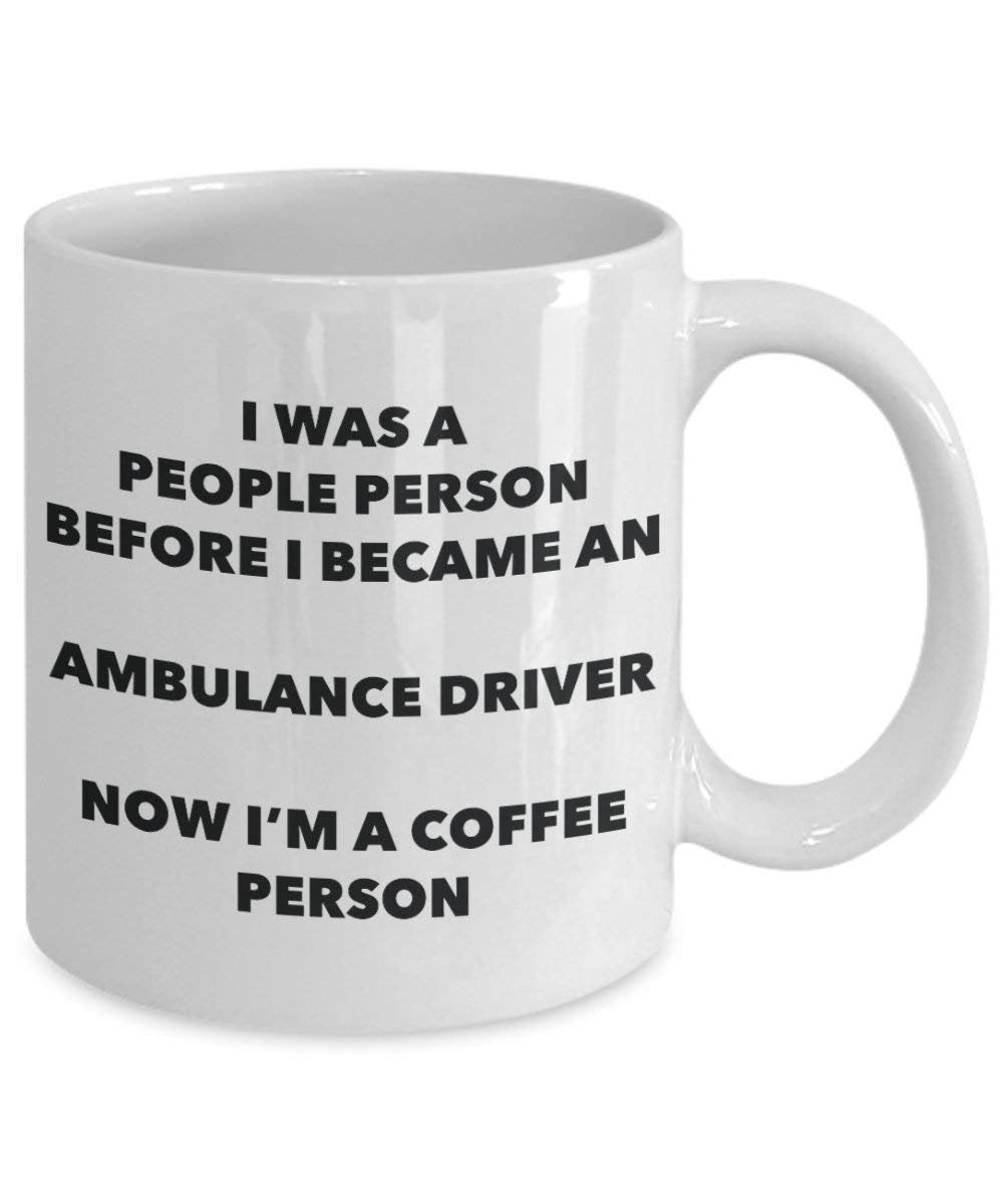Ambulance pilote personne à café Mug Tasse à thé de cacao – rigolo – Anniversaire de Noël amateur de café mignon Gag Gifts Idée 11oz blanc