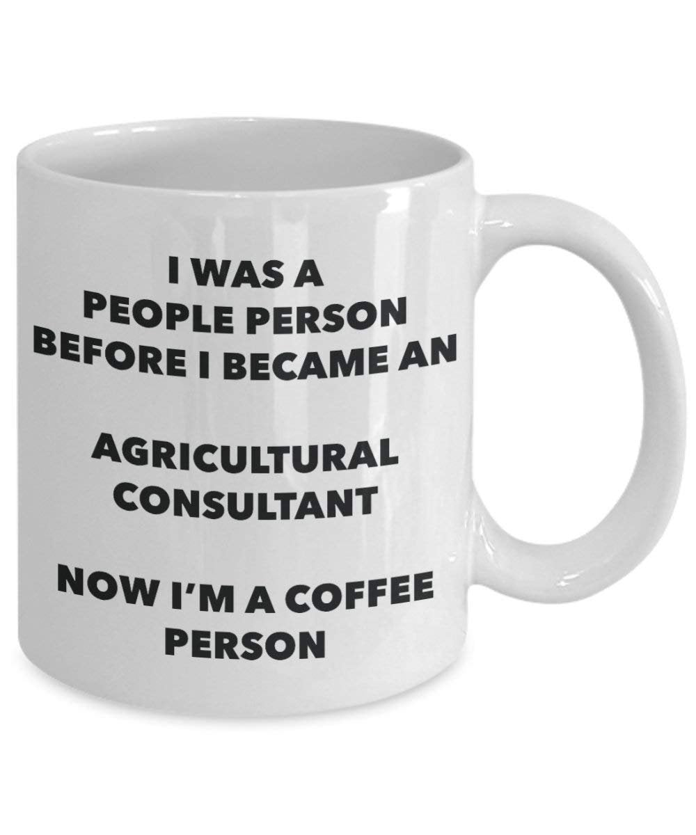 agricole Consultant personne à café Mug Tasse à thé de cacao – rigolo – Anniversaire de Noël amateur de café mignon Gag Gifts Idée 15oz blanc