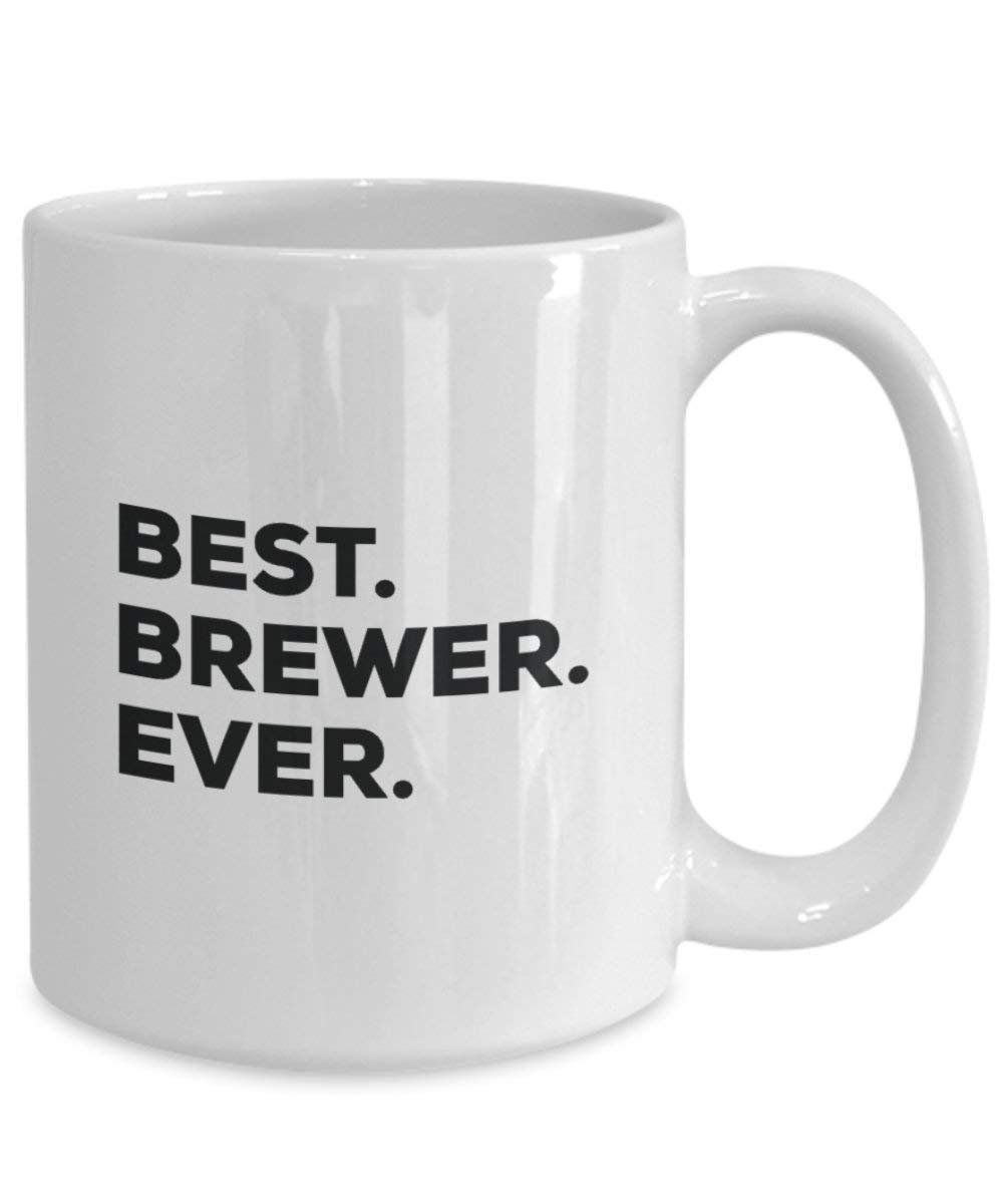 Best Brewer Ever Tasse – Funny Coffee Cup – Thank You Anerkennung für Weihnachten Geburtstag Urlaub Einzigartiges Geschenk Ideen