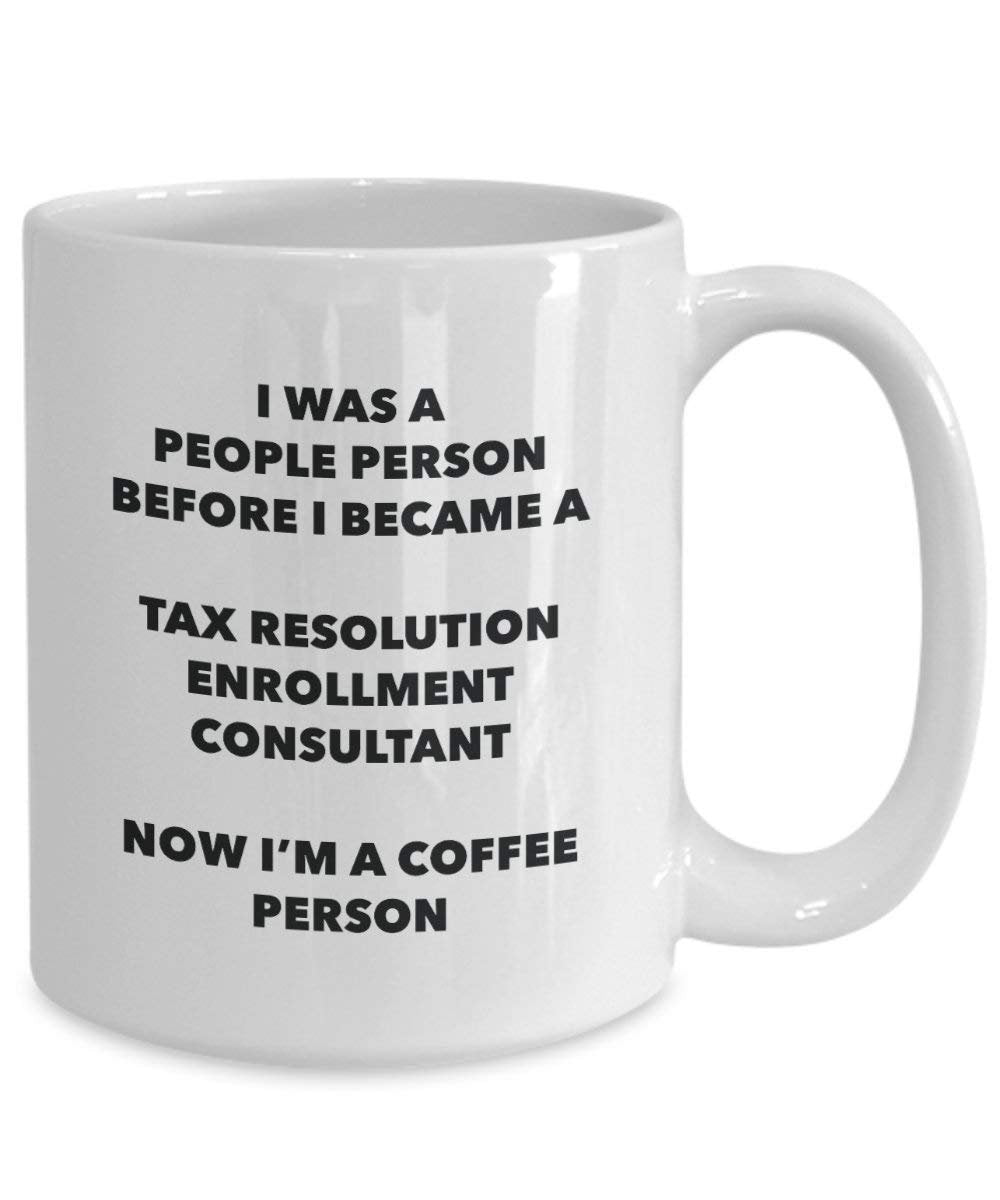 Steuer Auflösung Registrierung Berater Kaffee Person Tasse – Funny Tee Kakao-Tasse – Geburtstag Weihnachten Kaffee Lover Cute Gag Geschenke Idee