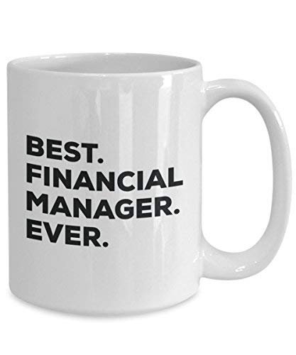 Best Finanzielle Manager Ever Tasse – Funny Coffee Cup – Thank You Anerkennung für Weihnachten Geburtstag Urlaub Einzigartiges Geschenk Ideen