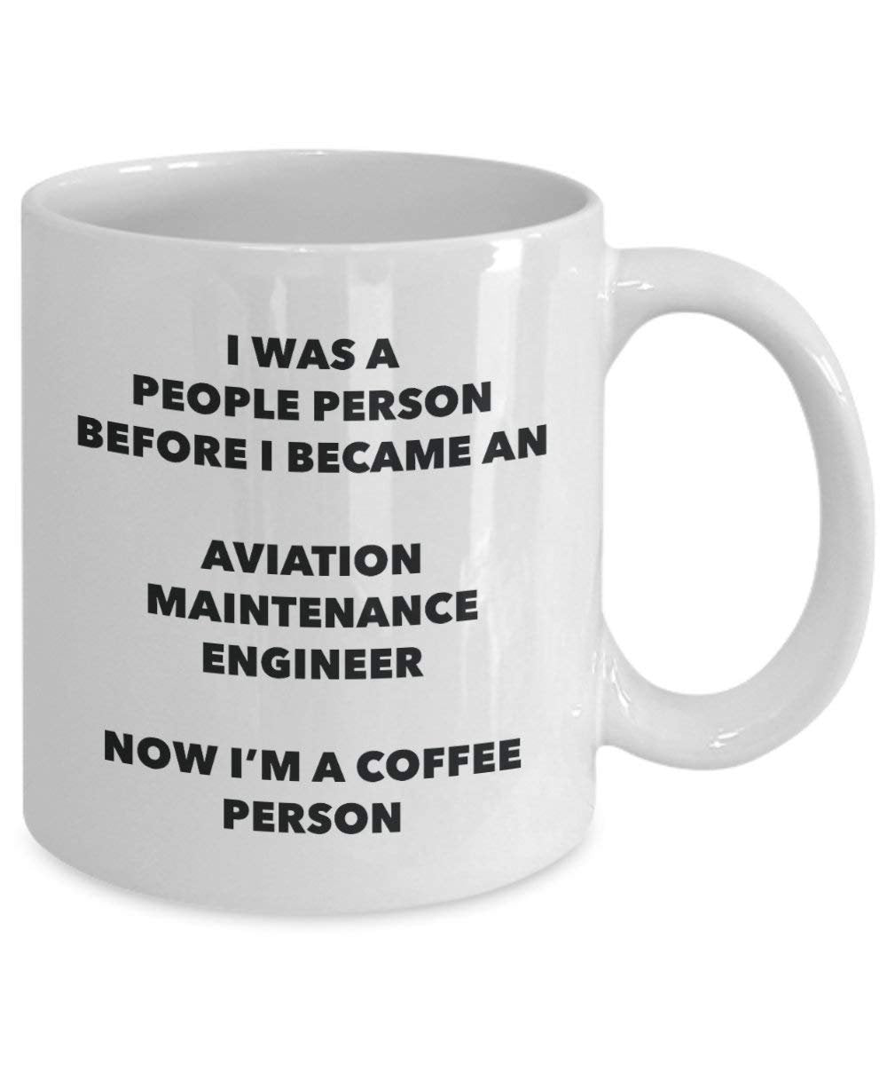Aviation Maintenance Engineer Coffee Person Mug - Funny Tea Cocoa Cup - Birthday Christmas Coffee Lover Cute Gag Gifts Idea