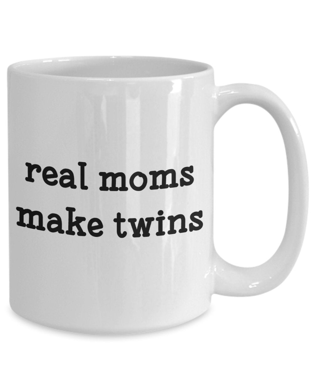 Echten Stars Twins Tasse – Geschenk für Twin Mom – Funny Tee Hot Cocoa Kaffeetasse – Neuheit Geburtstag Weihnachten Jahrestag Gag Geschenke Idee