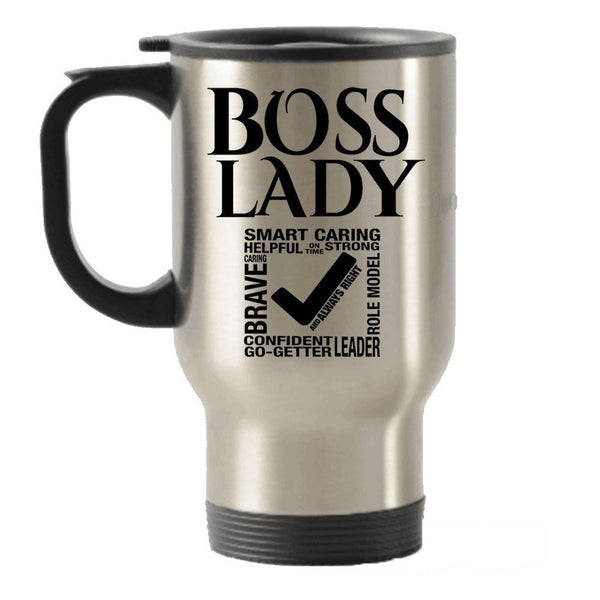 Boss Lady Stainless Steel Travel Insulated Tumblers Mug- gifts for women
