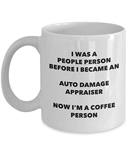 Auto Damage Appraiser Coffee Person Mug - Funny Tea Cocoa Cup - Birthday Christmas Coffee Lover Cute Gag Gifts Idea