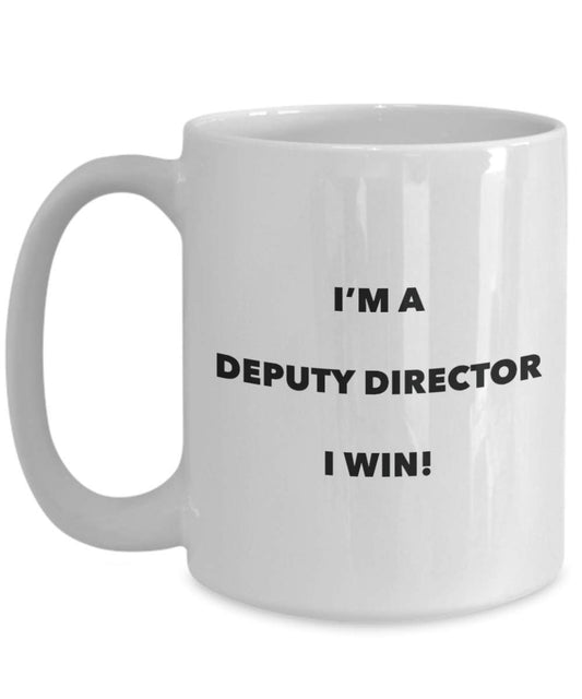 I 'm a Stellvertreter Regisseur Tasse I Win. – Funny Kaffeetasse – Neuheit Geburtstag Weihnachten Gag Geschenke Idee